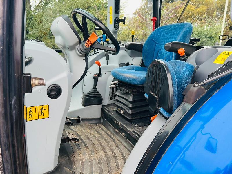 NEW HOLLAND T4-95 4WD TRACTOR *YEAR 2014, 4860 HOURS* C/W BRAND NEW TYRES *VIDEO*