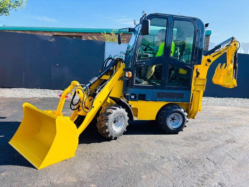 *NEW*UNUSED*MACHPRO MP-R906E ARTICULATED BACKHOE LOADER*YEAR 2025*VIDEO*