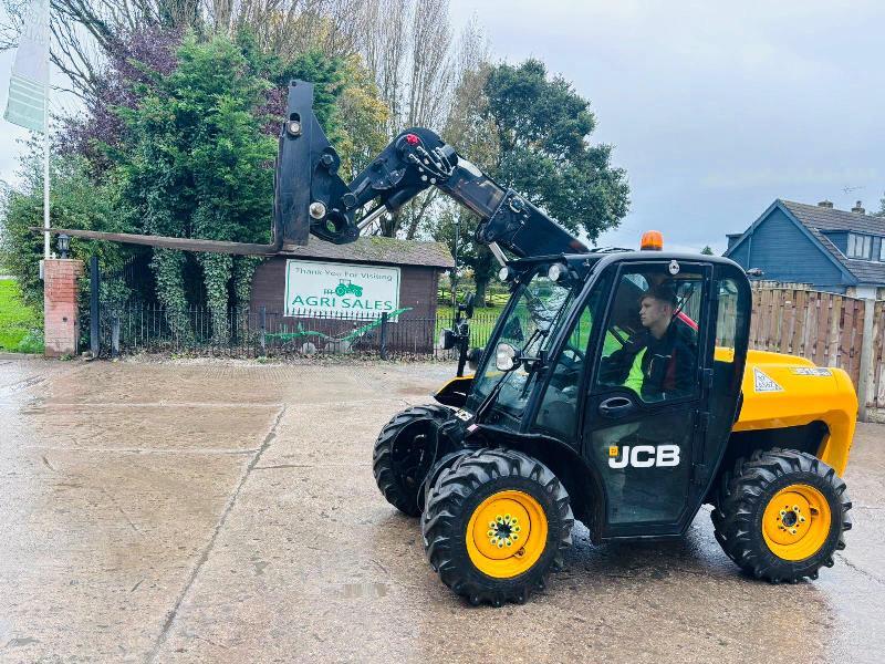 JCB 516-40 4WD TELEHANDLER *YEAR 2018, 68 PLATE, 1034 HOURS* C/W PALLET TINES *VIDEO*