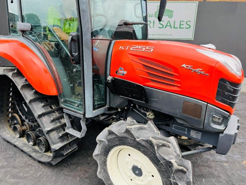 KUBOTA KT255 HALF TRACK TRACTOR*C/W REAR LINKAGE & PTO*514 HOURS*VIDEO*