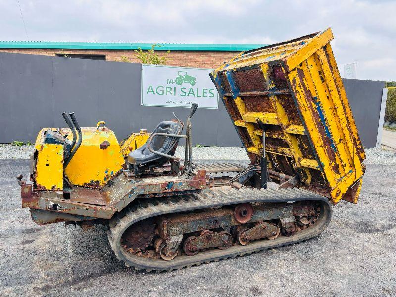 YANMAR 3 TONNE TRACKED DUMPER *C/W HYDRAULIC TIP*VIDEO*