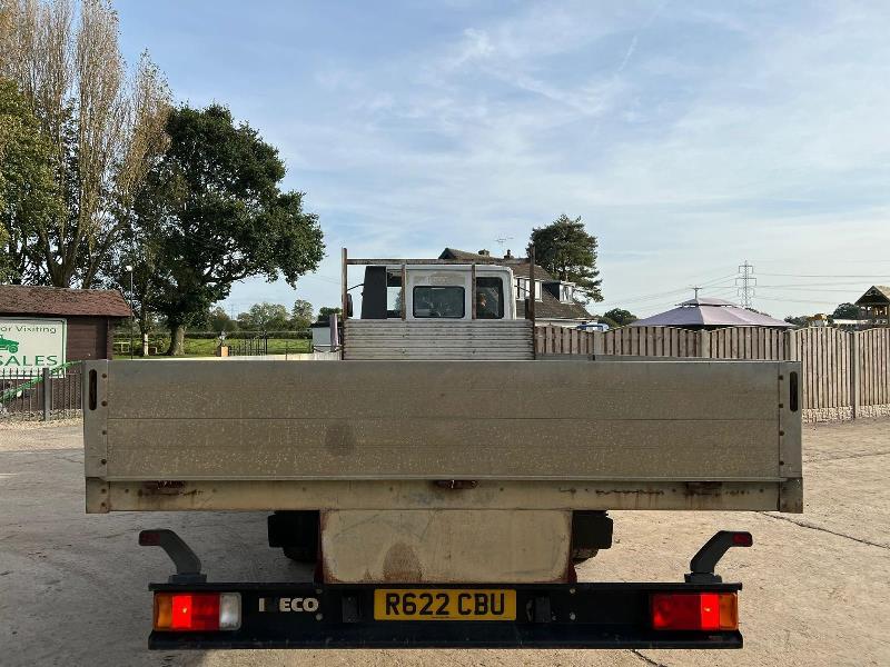 IVECO CARGO CGR75E15 4X2 FLAT BED LORRY C/W DROP SIDE BODY *VIDEO*