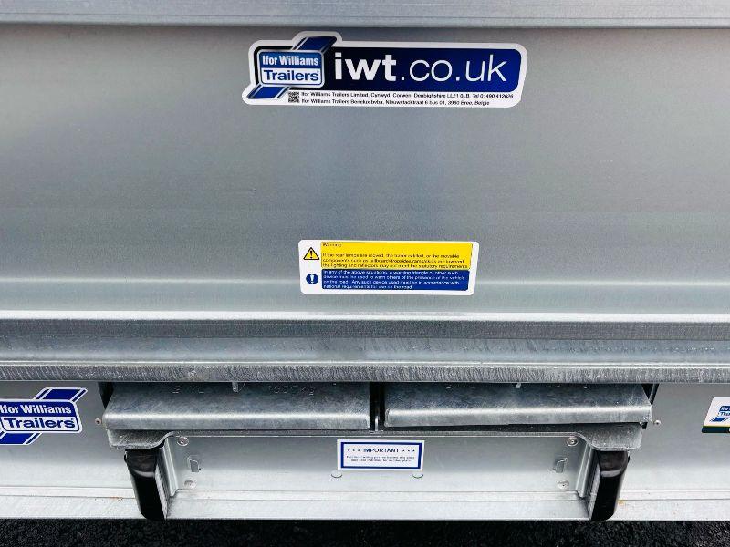 *NEW UNUSED 2025* IFOR WILLIAMS 14FT 6 TWIN AXLE TRAILER *C/W SIDES AND RAMP* (CHOICE OF 8)