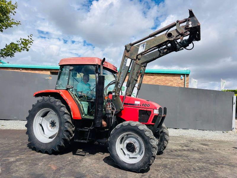 CASE CX100 TRACTOR*C/W QUICKIE 540 FRONT LOADER*VIDEO*