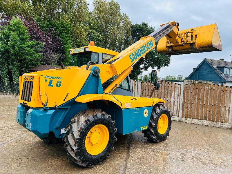 SANDERSON TL6MT 4WD TELEHANDLER *ONLY 2515 HOURS* C/W BUCKET 