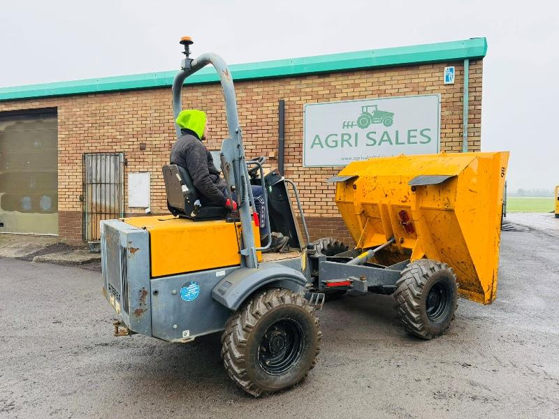 TEREX TA3H DUMPER*YEAR 2013*C/W KUBOTA ENGINE*VIDEO*
