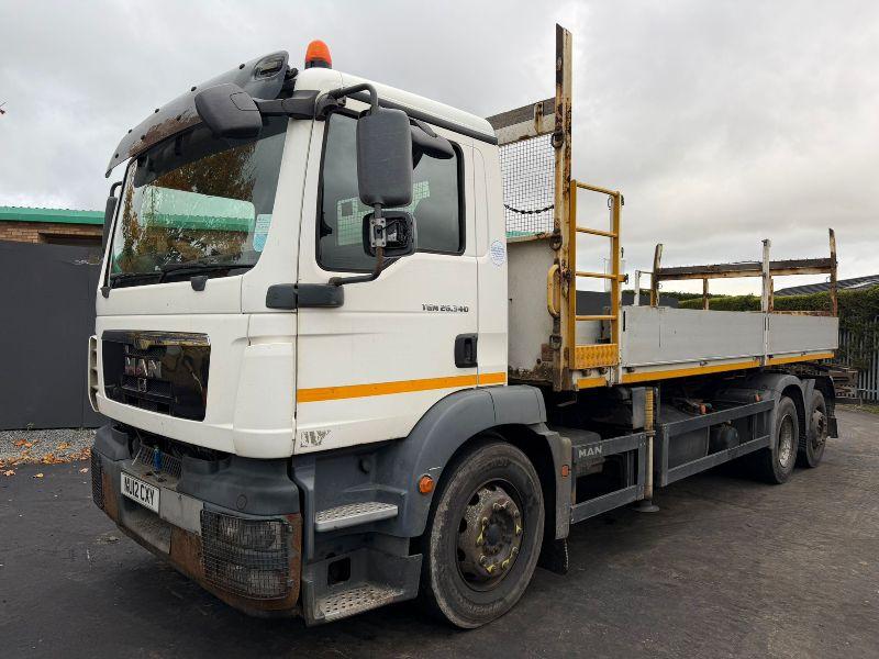 MAN TGM 26.340 6X2-4 RIGID LORRY*YEAR 2012*VIDEO*