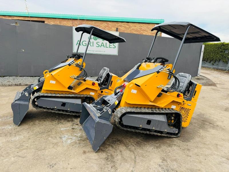 NEW*NEWRICK ZW480 PEDESTRIAN LOADER*C/W BUCKET*2025*CHOICE OF 2*VIDEO*