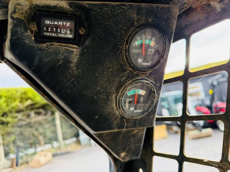 BOBCAT 463 WHEELED SKIDSTEER*C/W BUCKET*VIDEO*