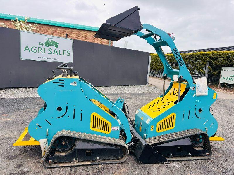 MACHPRO MPS300 TRACKED SKIDSTEER LOADER*YEAR 2024* C/W BUCKET*VIDEO*