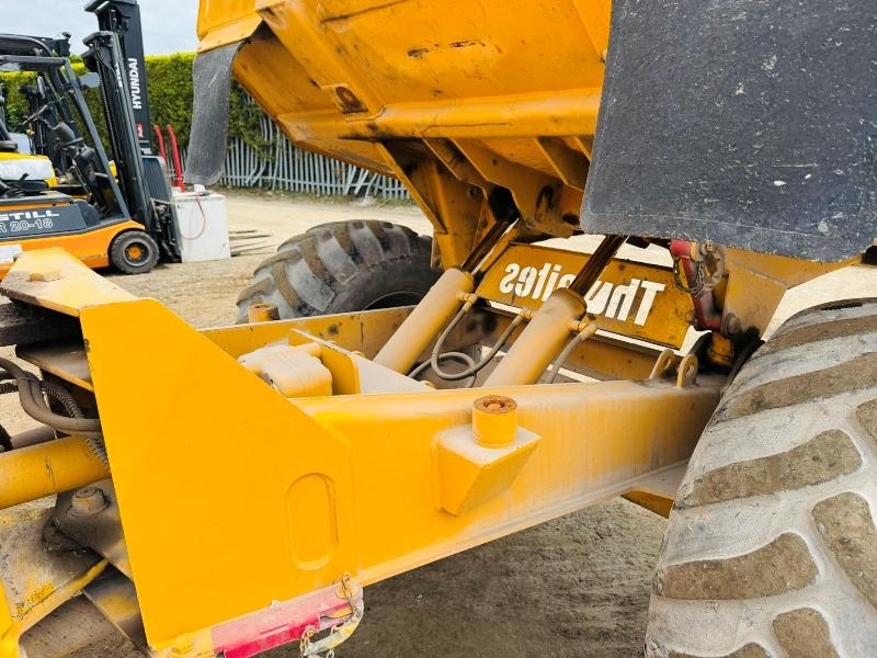 THWAITES 7 TONNE STRAIGHT TIP DUMPER*C/W PERKINS ENGINE*VIDEO*