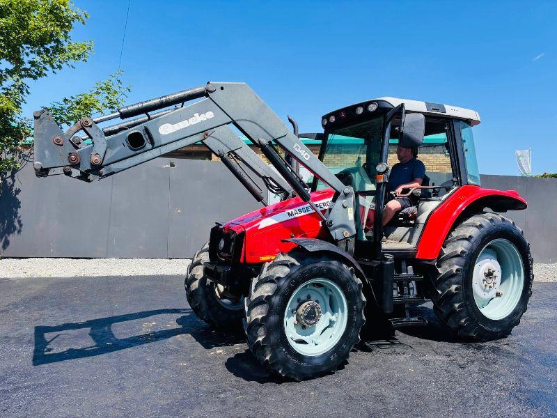 MASSEY FERGUSON 5455 FRONT LOADER TRACTOR*C/W FRONT LOADER*VIDEO*