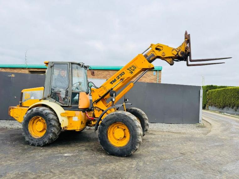 JCB TM270 ARTICULATED TELEHANDLER*SLOW IN REVERSE*VIDEO*