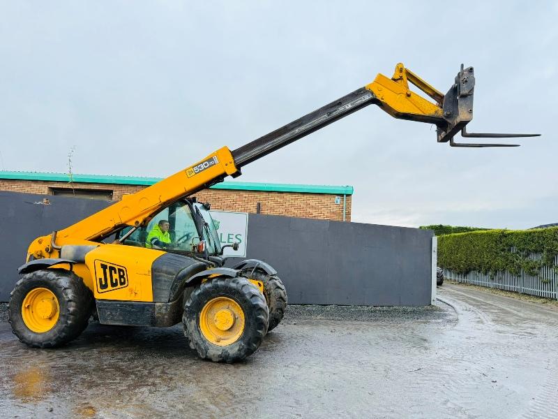 JCB 530-70 FARM SPECIAL 4WD TELEHANDLER *C/W PALLET TINES*VIDEO*