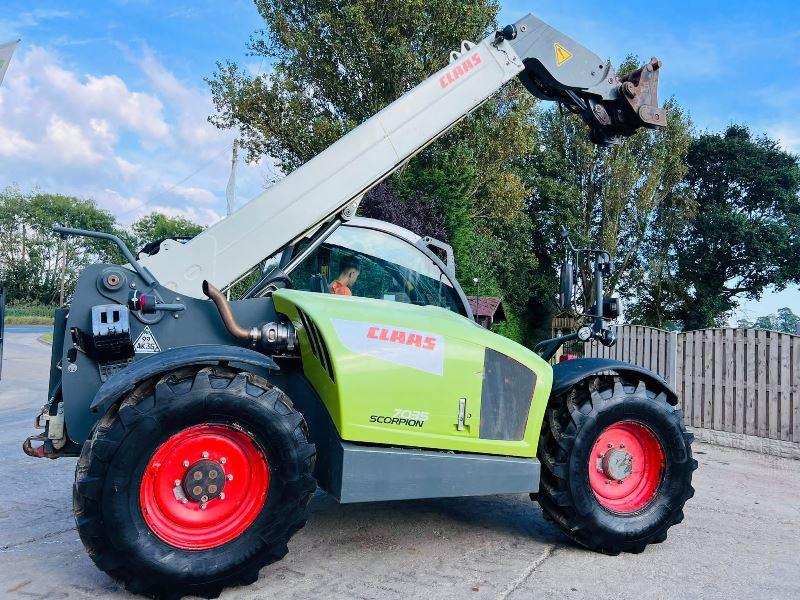CLAAS 7035 SCOPION 4WD TELEHANDLER *YEAR 2015, AG SPEC* C/W PUH 