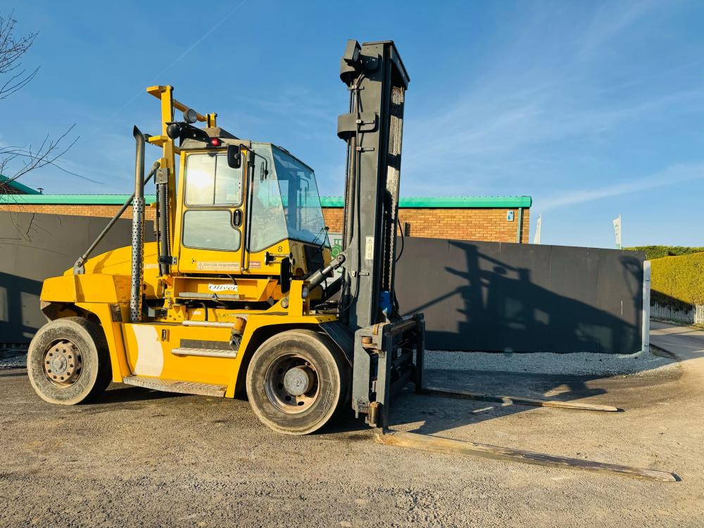 KALMAR DCE 100-6 2 STAGE MAST FORKLIFT *YEAR 2009*VIDEO*