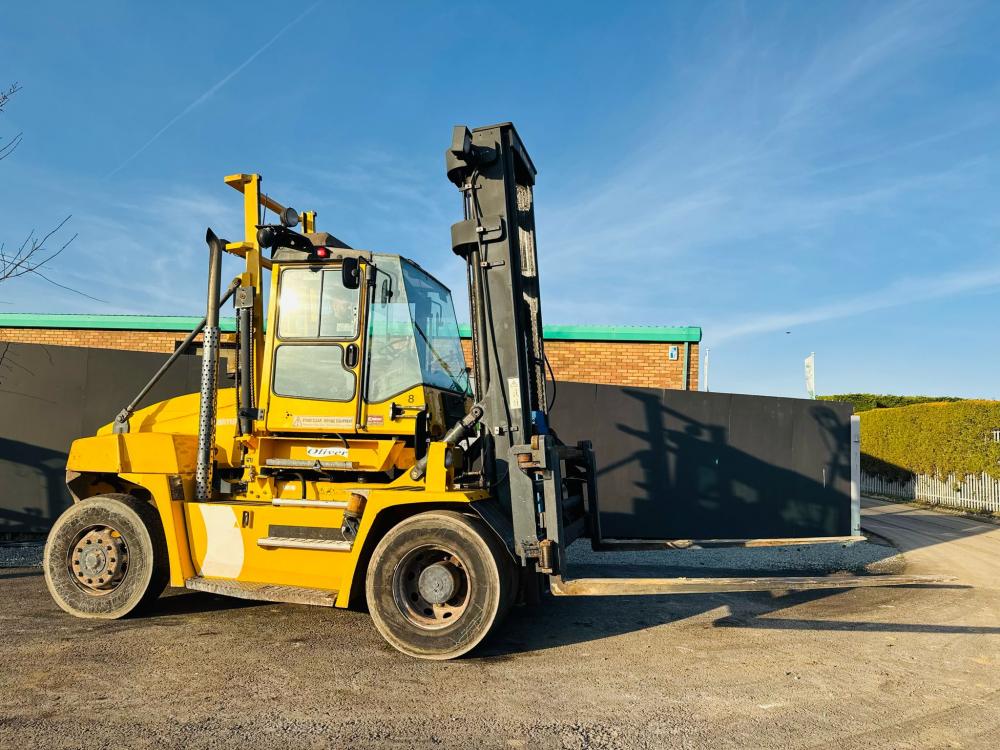 KALMAR DCE 100-6 2 STAGE MAST FORKLIFT *YEAR 2009*VIDEO*