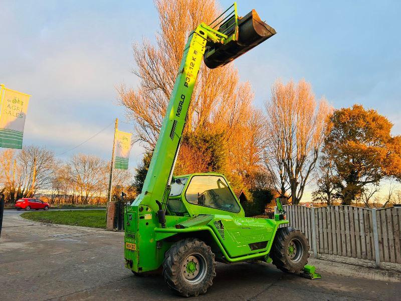 MERLO P35.12K 4WD TELEHANDLER C/W PALLET TINES