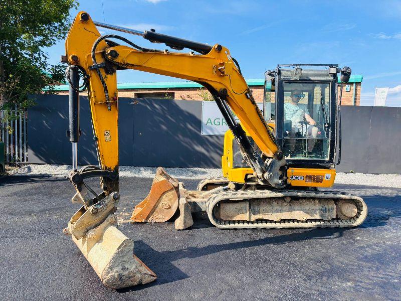JCB 48Z-1 T3 TRACKED EXCAVATOR*YEAR 2020*C/W 3 BUCKETS*VIDEO*
