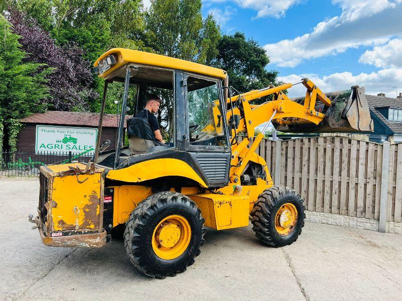 JCB 2CX 4WD AIRMASTER LOADING SHOVEL C/W 4 WHEEL STEER *VIDEO*