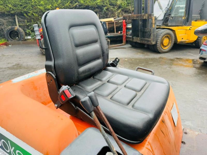 AUSA 100-AMAX4 HIGH TIP DUMPER*TURNS OVER DOESNT START*VIDEO*