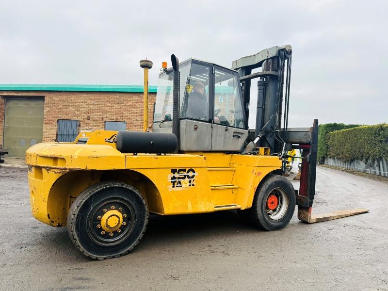 LINDE H150D 15 TONNE FORKLIFT*C/W JOYSTICK CONTROLS*VIDEO*