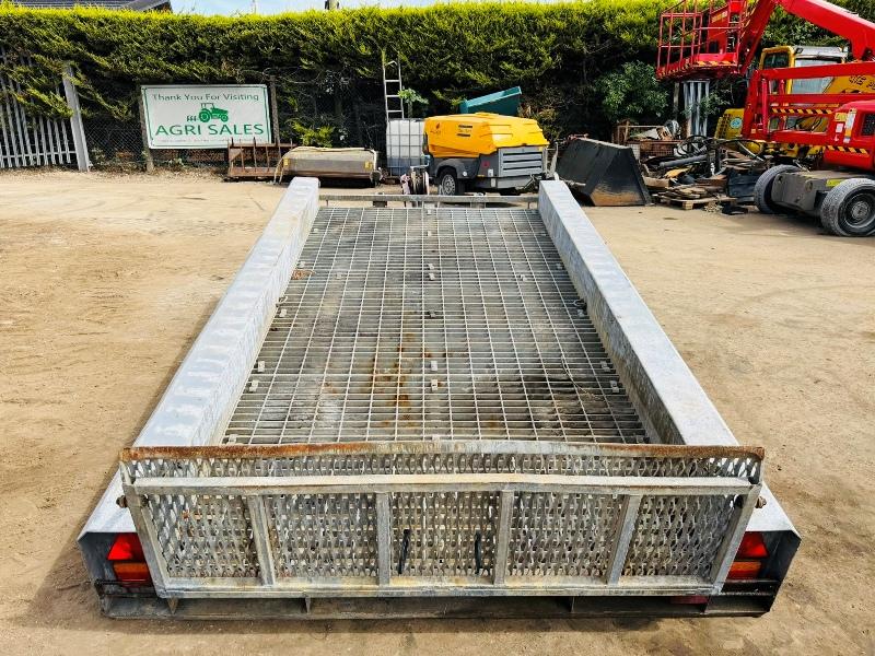 DOUBLE AXLE TILTING BED TRAILER*VIDEO*