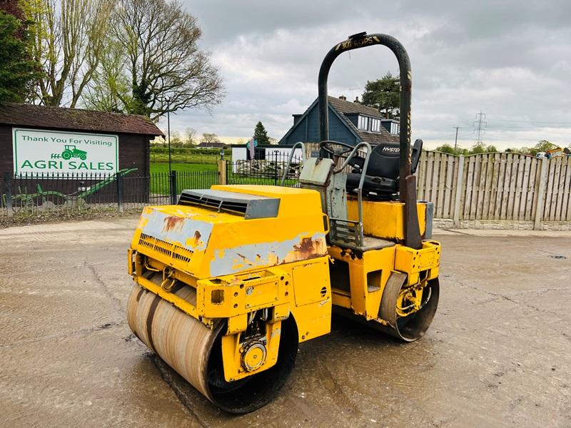 BOMAG BW120 AD-2 DOUBLE DRUM ROLLER C/W ROLE BAR  