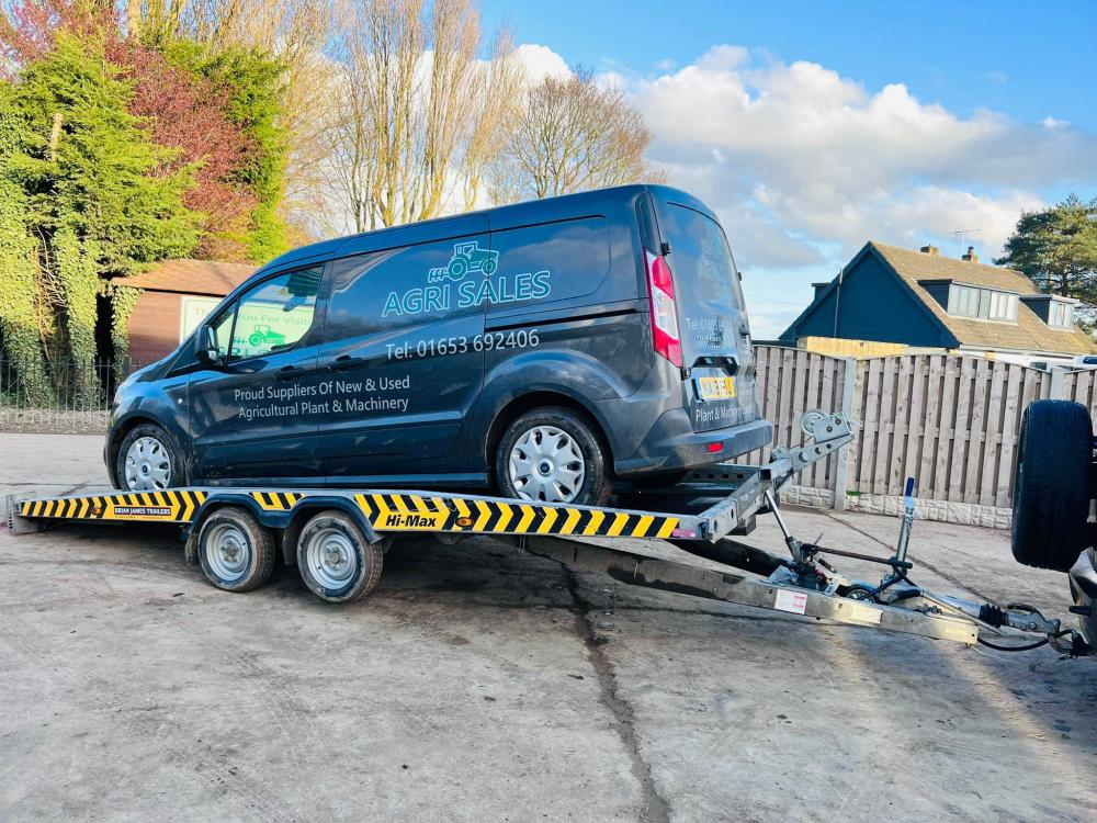BRIAN JAMES T-02-T HIGH MAX TWIN AXLE TILTING CAR TRAILER * YEAR 2020 *