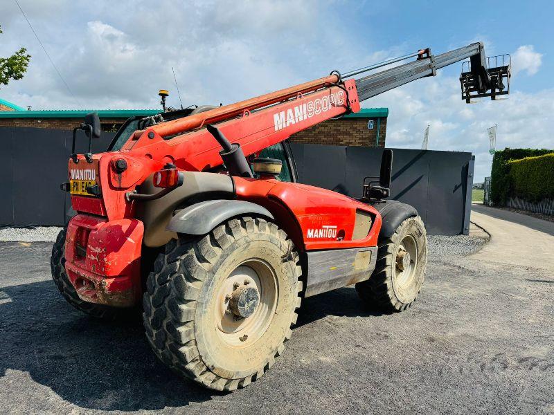MANITOU MT932 4WD TELEHANDLER *C/W PALLET TINES*VIDEO*