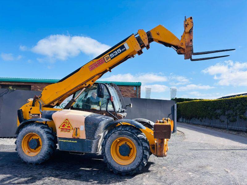 JCB 535-125 TELEHANDLER *READING 4393 HOURS*YEAR 2009*C/W PALLET TINES*VIDEO*