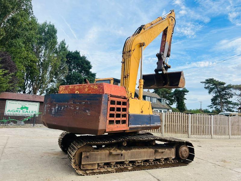 KOMATSU PC210-3 TRACKED EXCAVATOR C/W BUCKET 