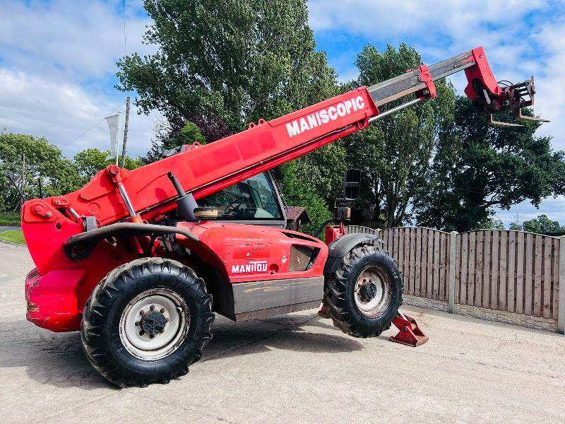 MANITOU MT1335SL 4WD TELEHANDLER *13 METER REACH* C/W PALLE TINES *VIDEO*