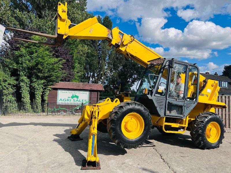 JCB 530-120 4WD TELEHANDLER *12 METERS* C/W PALLET TINES *VIDEO*