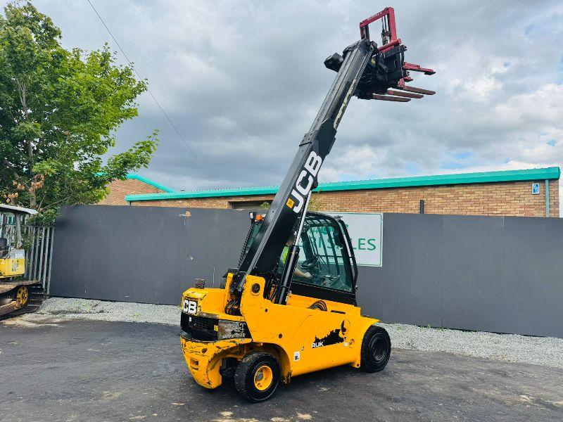JCB 35D TELETRUK*YEAR 2017* C/W HYDRAULIC BAIL GRAB*VIDEO*