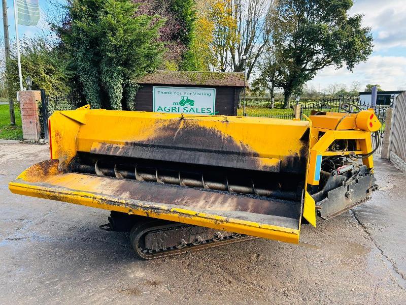 BITELLI BB611 TRACKED ASHPELT PAVER C/W 360 DEGREE SLEW HOPPER *VIDEO*