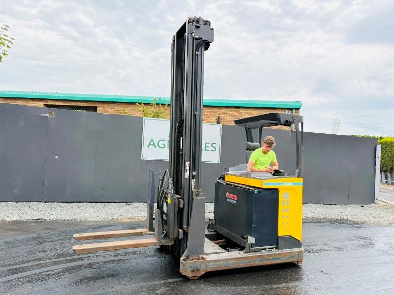 ATLET TERGO COUNTER BALANCE FORKLIFT*C/W FORK POSITIONER*YEAR 2014*VIDEO*