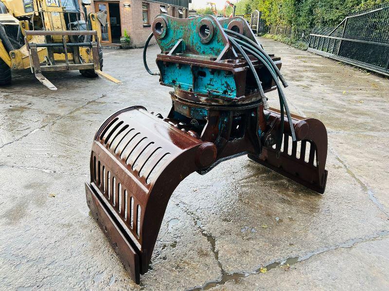 MD120S HYDRAULIC ROTATING SELECTOR GRAB *VIDEO*
