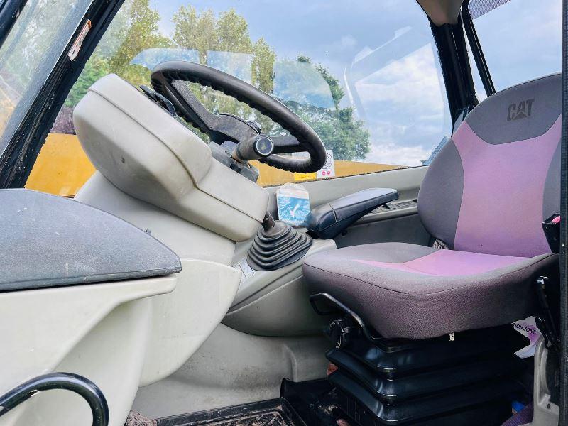 CATERPILLAR TH360B 4WD TRUBO TELEHANDLER *13.5 METER, 4399 HOURS*C/W PALLET TINES*VIDEO*