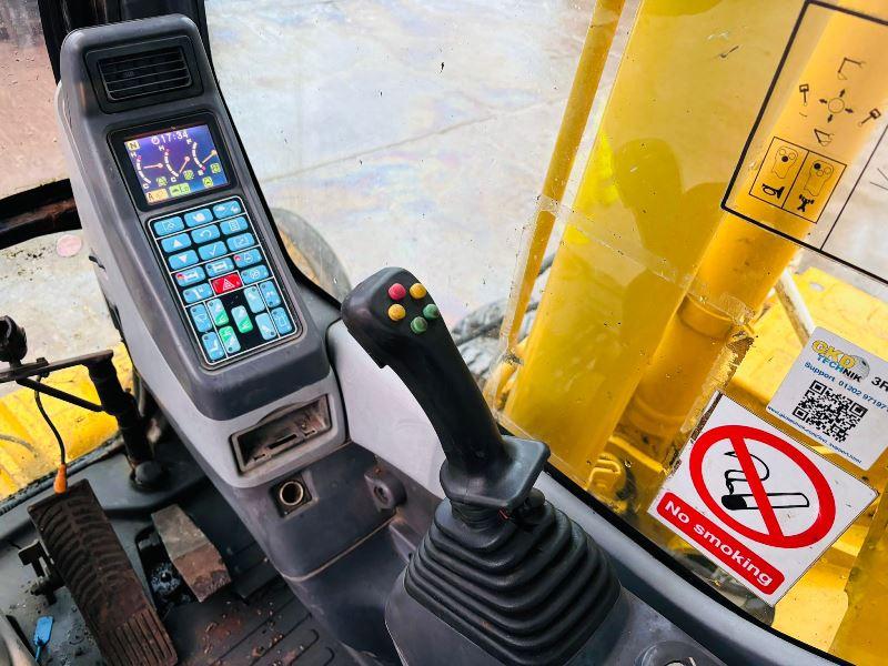 KOMATSU PW160ES-7K 4WD WHEELED EXCAVATOR C/W QUICK HITCH & RAILWAY GEAR *VIDEO*