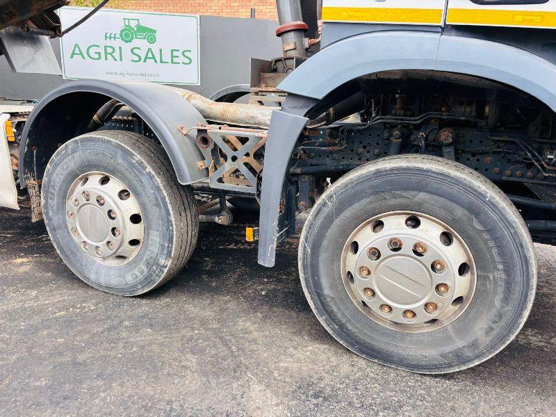 MERCEDES AROCS 3240K 8X4 TIPPER TRUCK*C/W EASY SHEET*YEAR 2016*VIDEO*