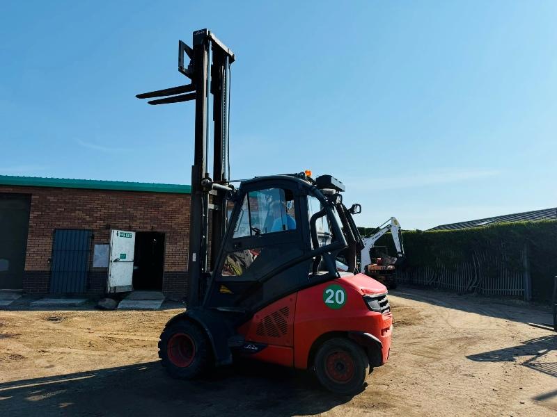 LINDE H50D-02 FORKLIFT*C/W PALLET TINES*YEAR 2017*VIDEO*