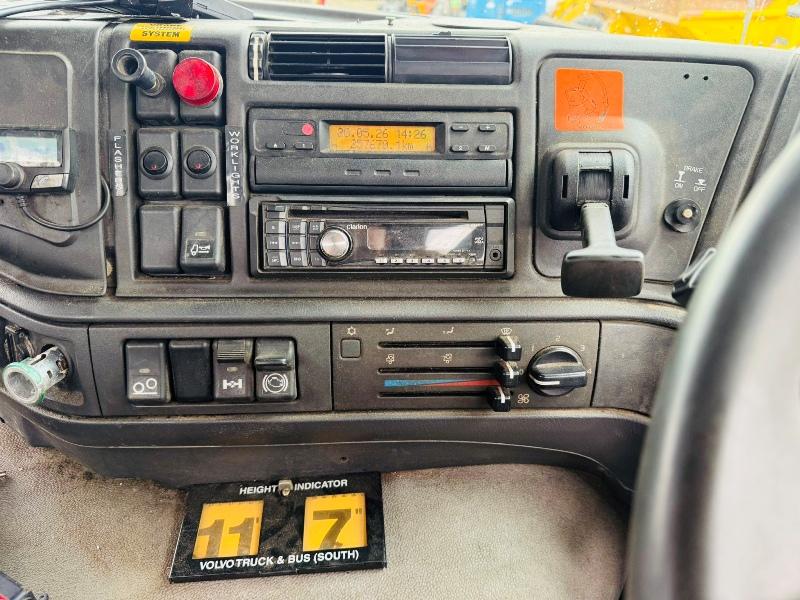 VOLVO FM7-12 FLAT BED LORRY*C/W PALFINGER PK23080 CRANE*VIDEO*