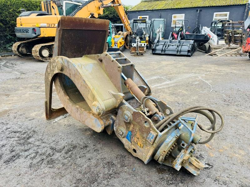ARDEN HYDRAULIC ROTATING ROCK GRAPPLE*YEAR 2011*VIDEO*