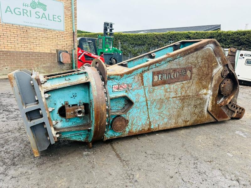 HEAVY DUTY ROTATING HYDRAULIC DEMOLITION SHEAR*VIDEO*