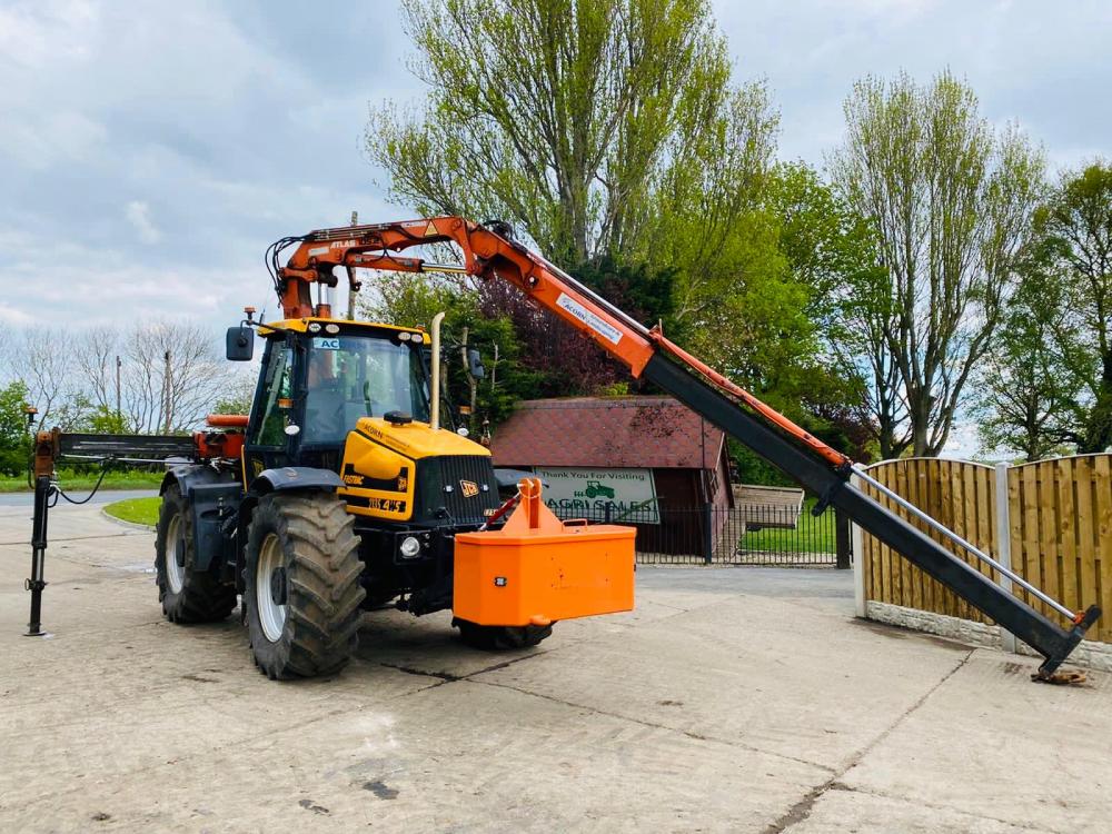 JCB 2135 4WS FASTRAC C/W REMOTE CONTROL ATLAS TEREX 105.6 CRANE YEAR 2006