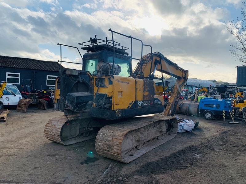 SANY SY135C EXCAVATOR*YEAR 2018*INCOMPLETE SPARES AND REPAIRS*VIDEO*