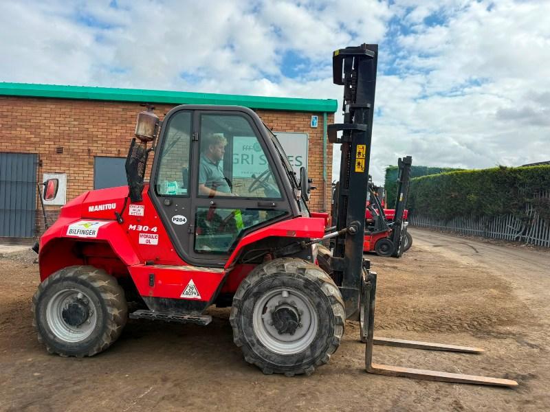 MANITOU M30-4 FORKLIFT*C/W PICK UP HITCH*YEAR 2016*VIDEO*