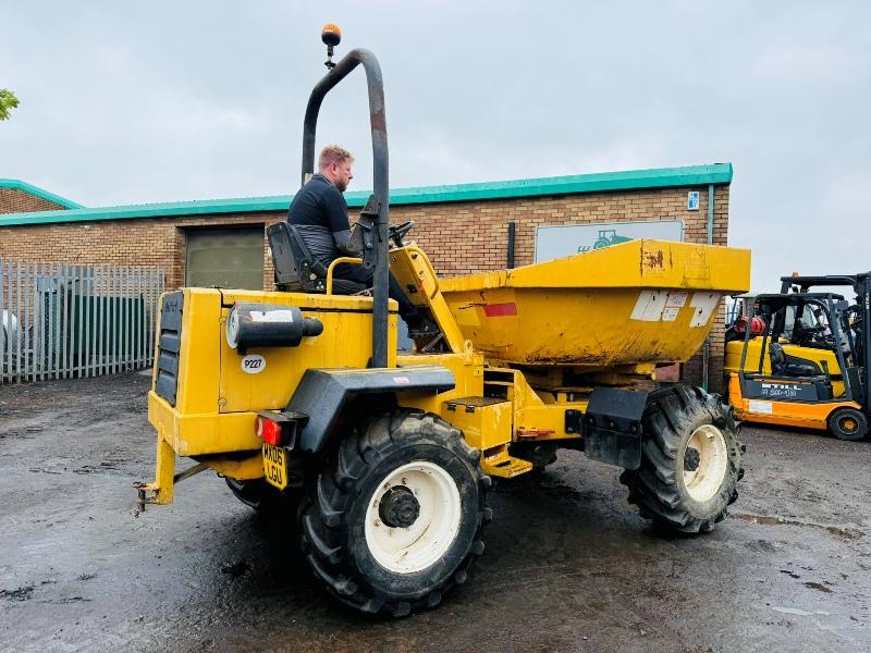 BARFORD SXR6000 SWIVLE TIP DUMPER*C/W ROLL BAR*VIDEO*