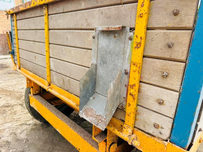 BAMFORDS SINGLE AXLE TIPPING TRAILER*VIDEO*